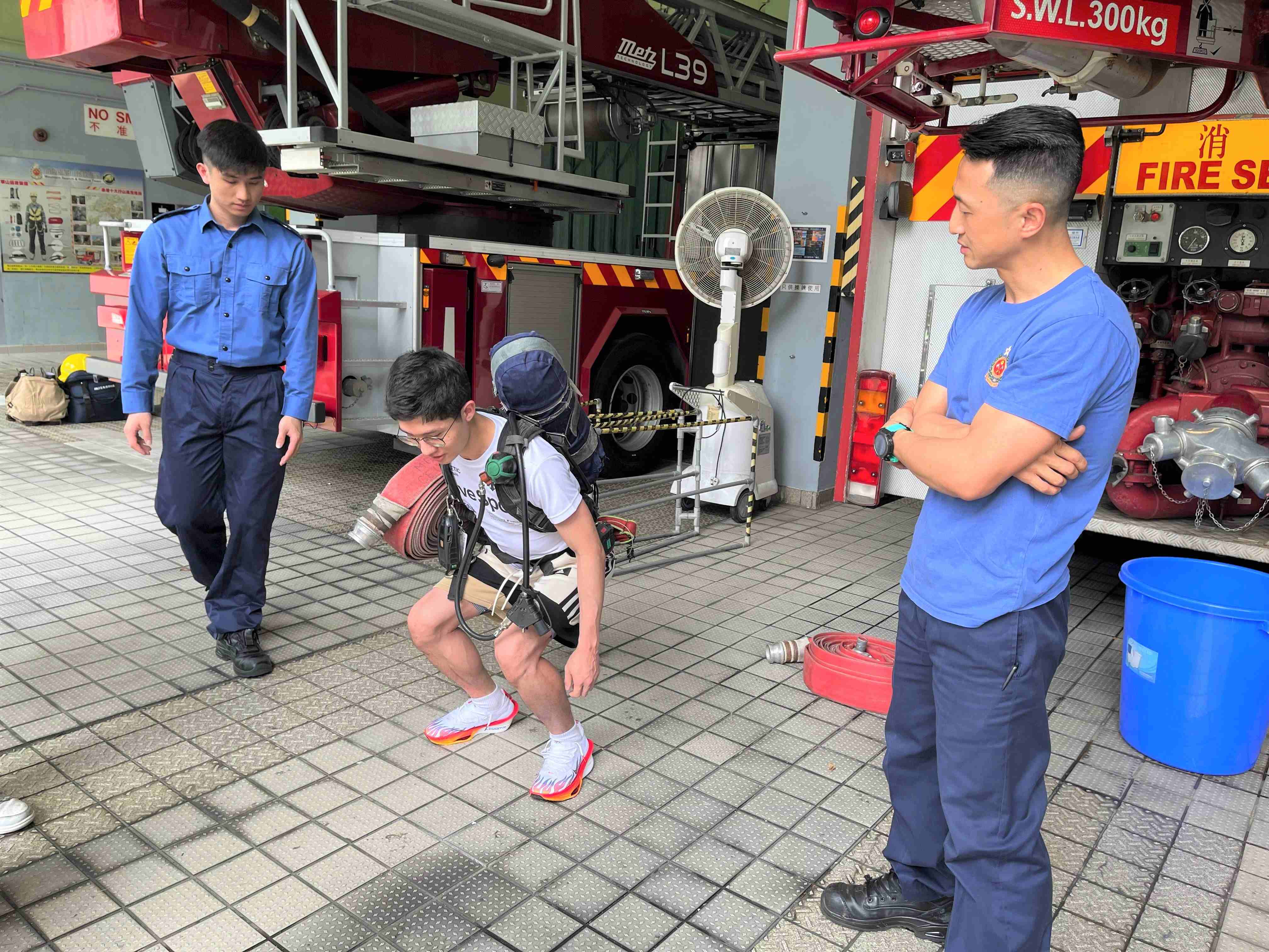 應用教育文憑 DAE - 親身體驗消防工作日