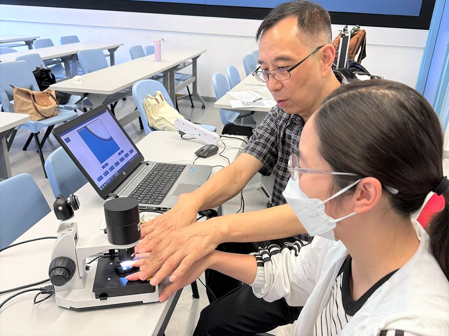 應用教育文憑 DAE - 手指甲襞微循環健康觀察班