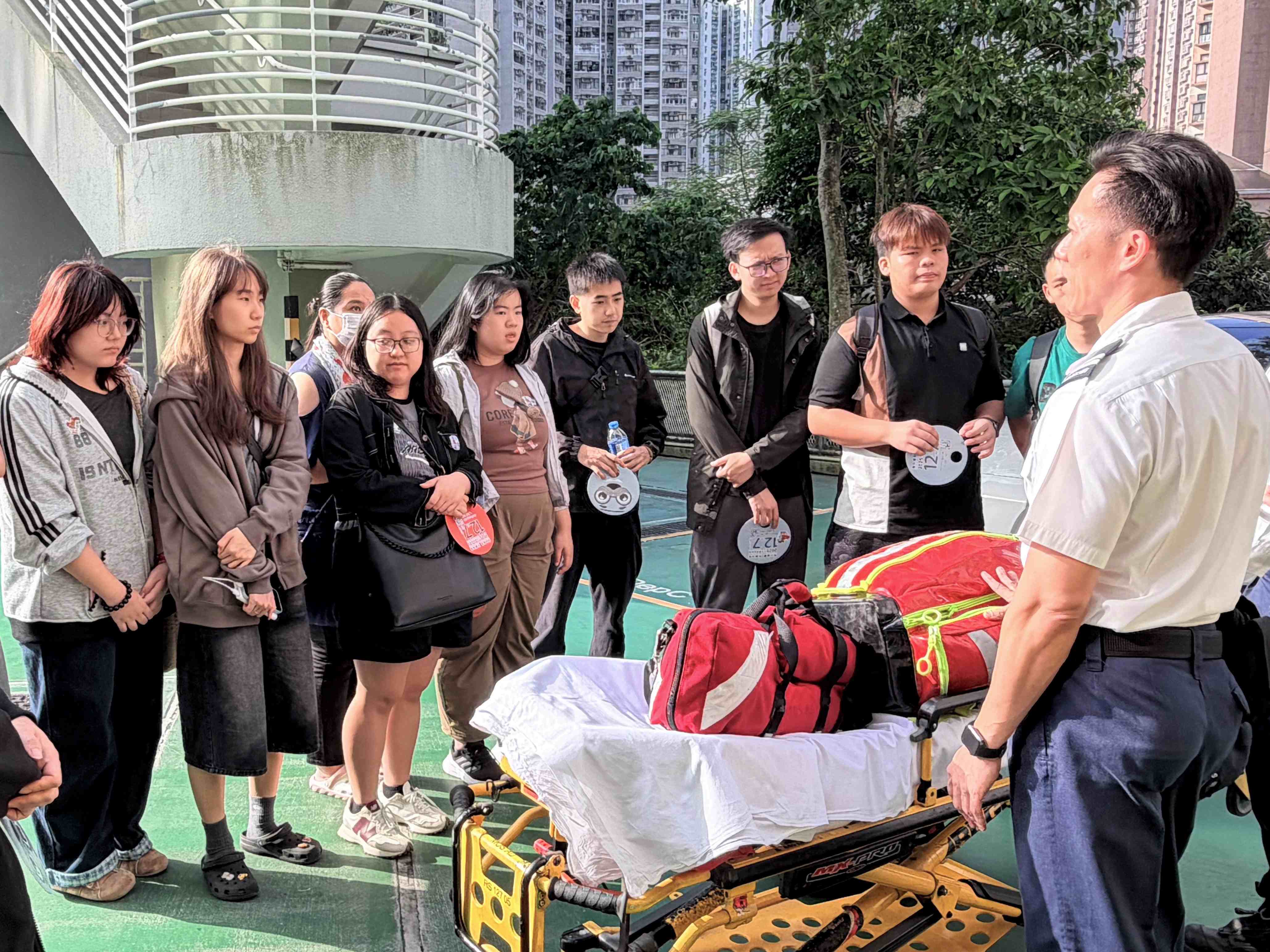 應用教育文憑 DAE -  參觀馬鞍山消防救護站