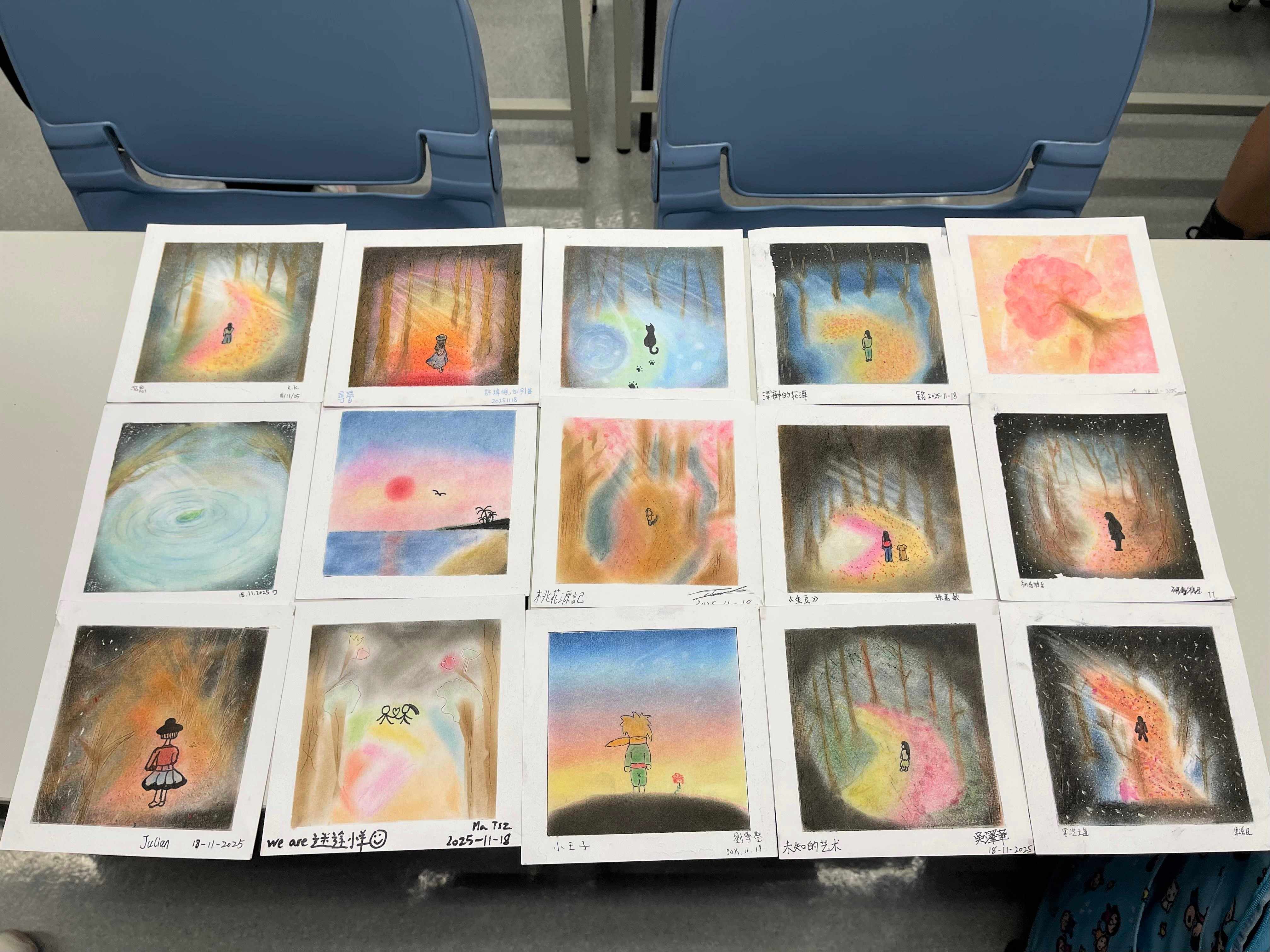 應用教育文憑 DAE - 和諧粉彩體驗工作坊