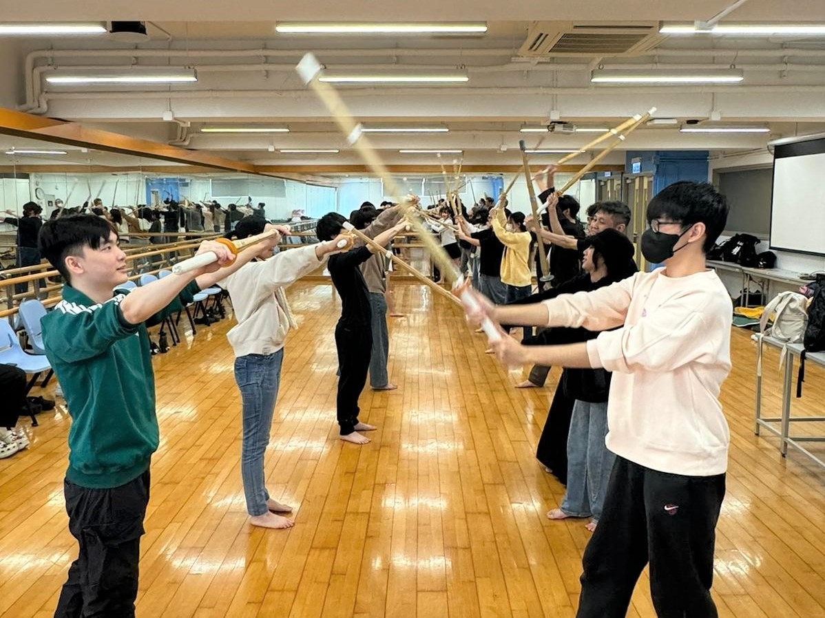 港專應用教育文憑 DAE - 日本文化「認識劍道」工作坊 日本文化「認識劍道」工作坊