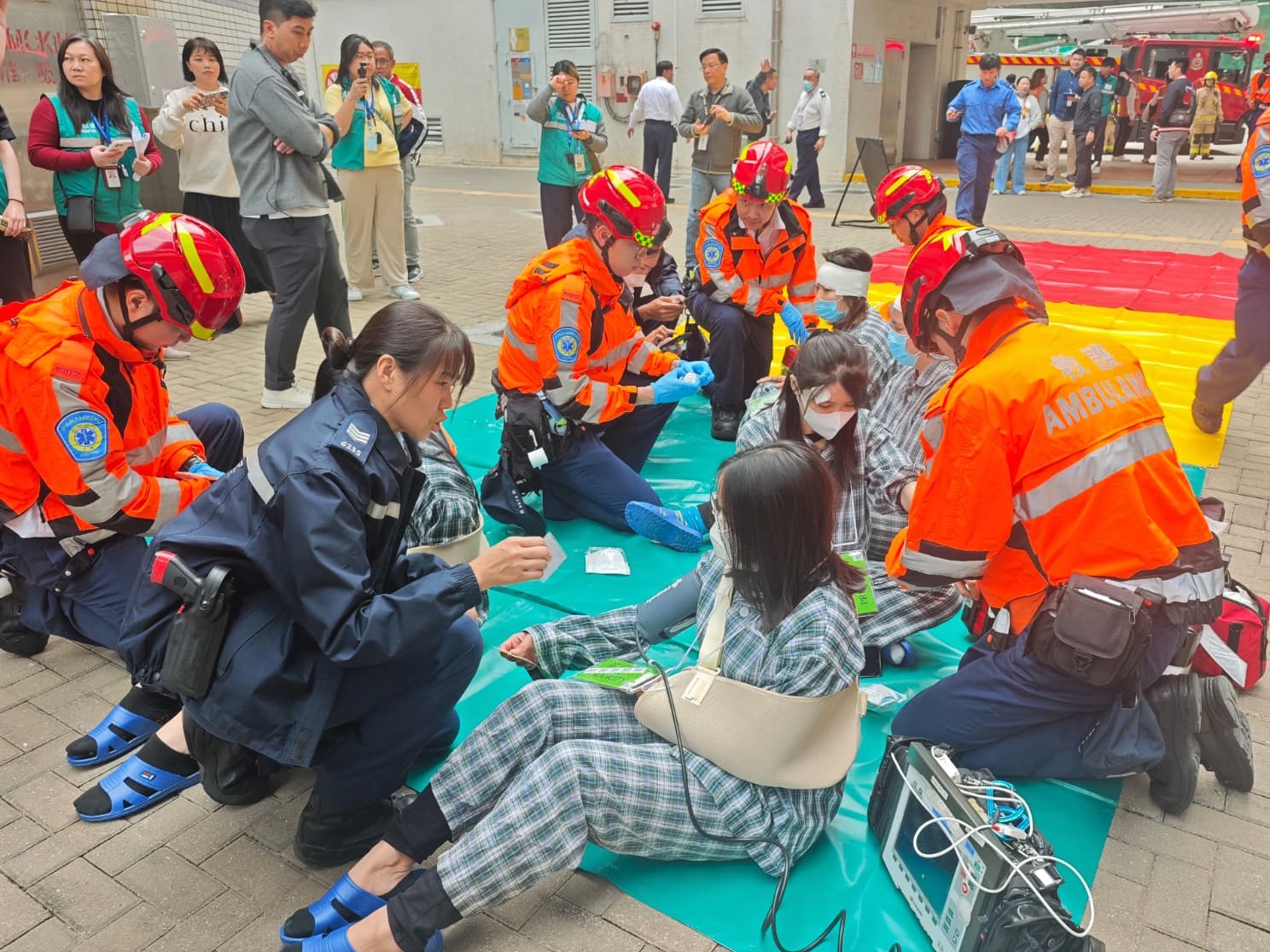 應用教育文憑 DAE - 參與大型跨部門火警演習—「密林」 應用教育文憑 DAE - 參與大型跨部門火警演習—「密林」