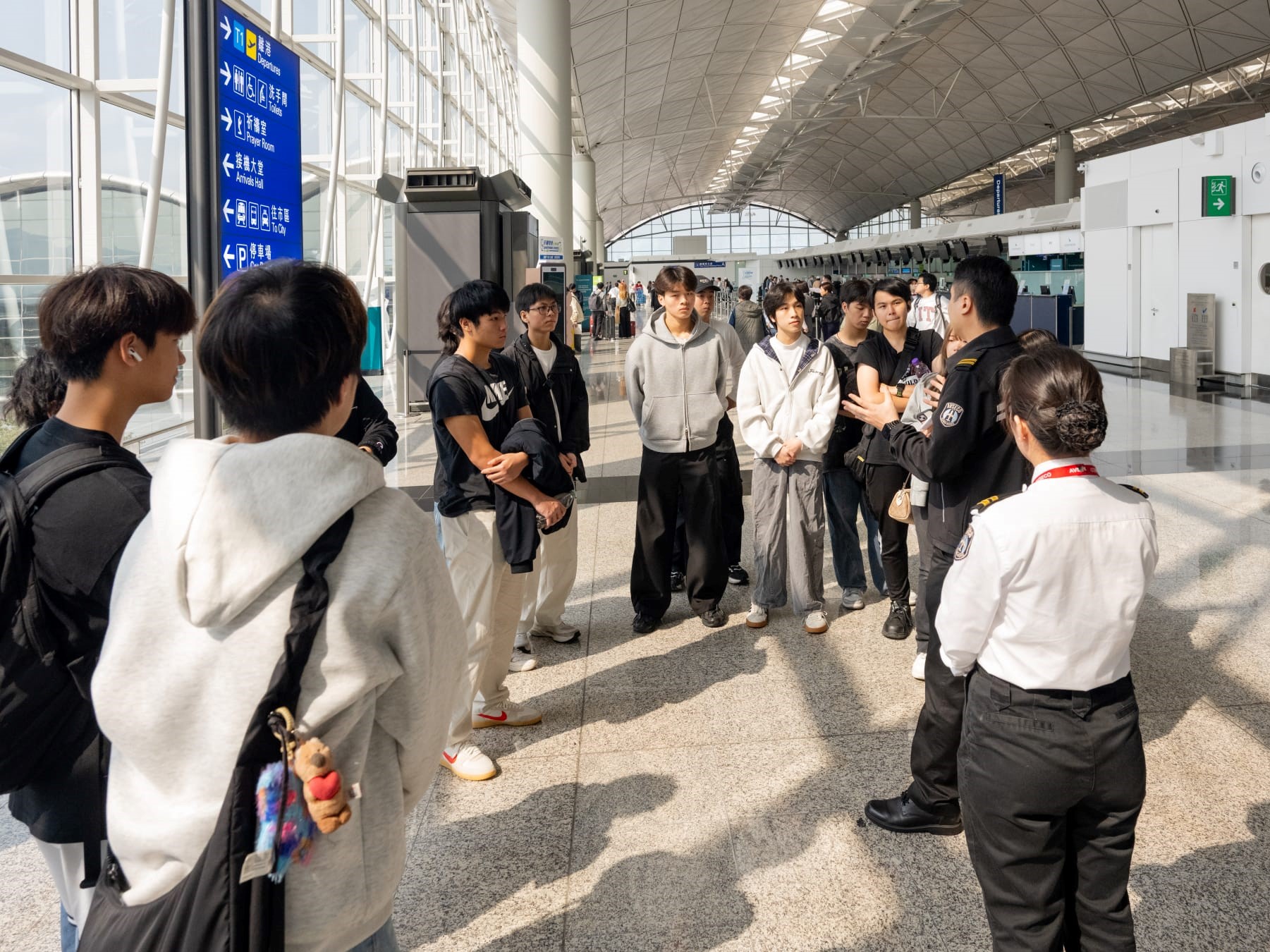 應用教育文憑 DAE - 再次獲邀參觀機場保安有限公司 應用教育文憑 DAE - 再次獲邀參觀機場保安有限公司