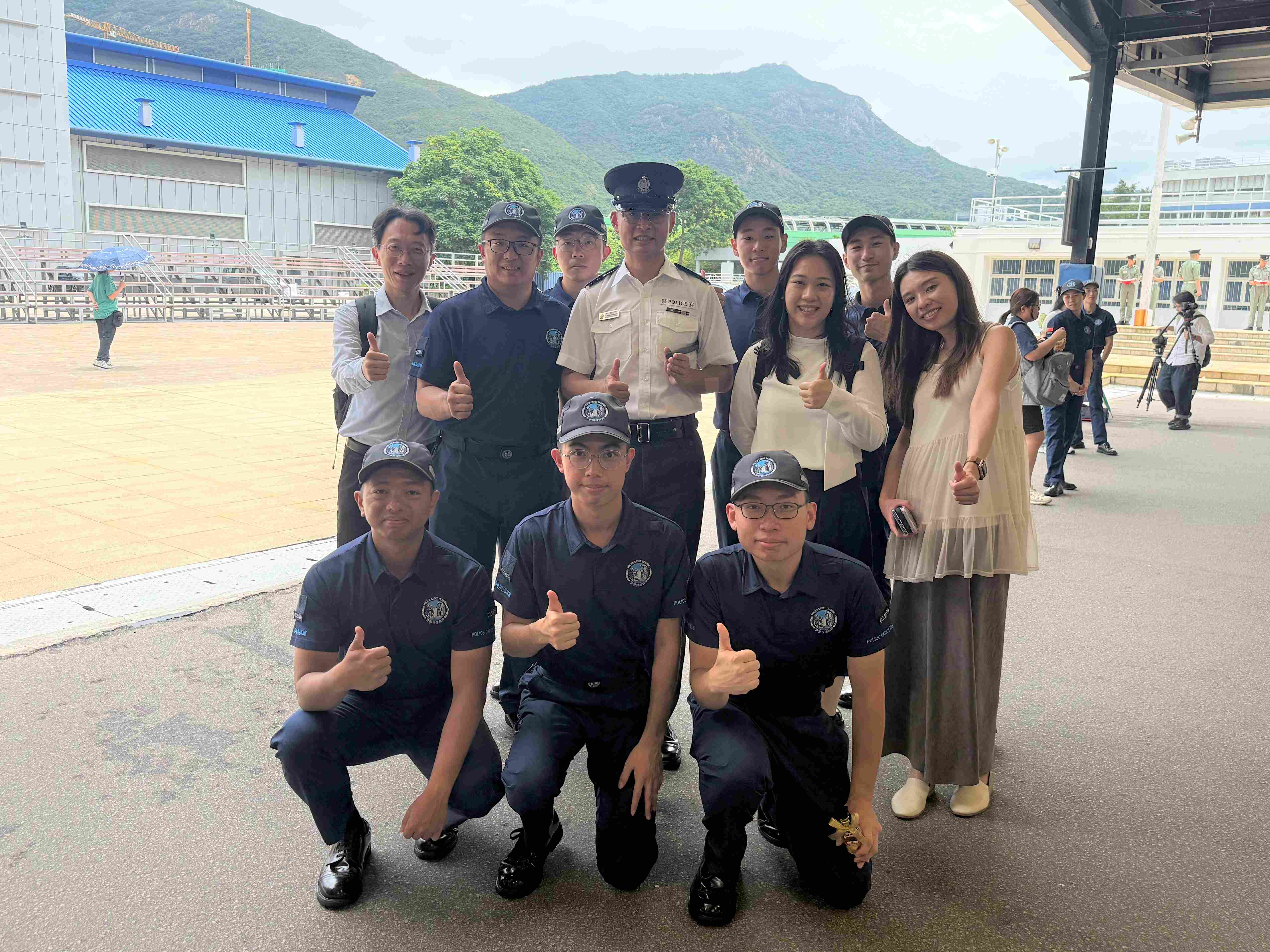 應用教育文憑 DAE - 第二屆「學警預備訓練課程」結業會操