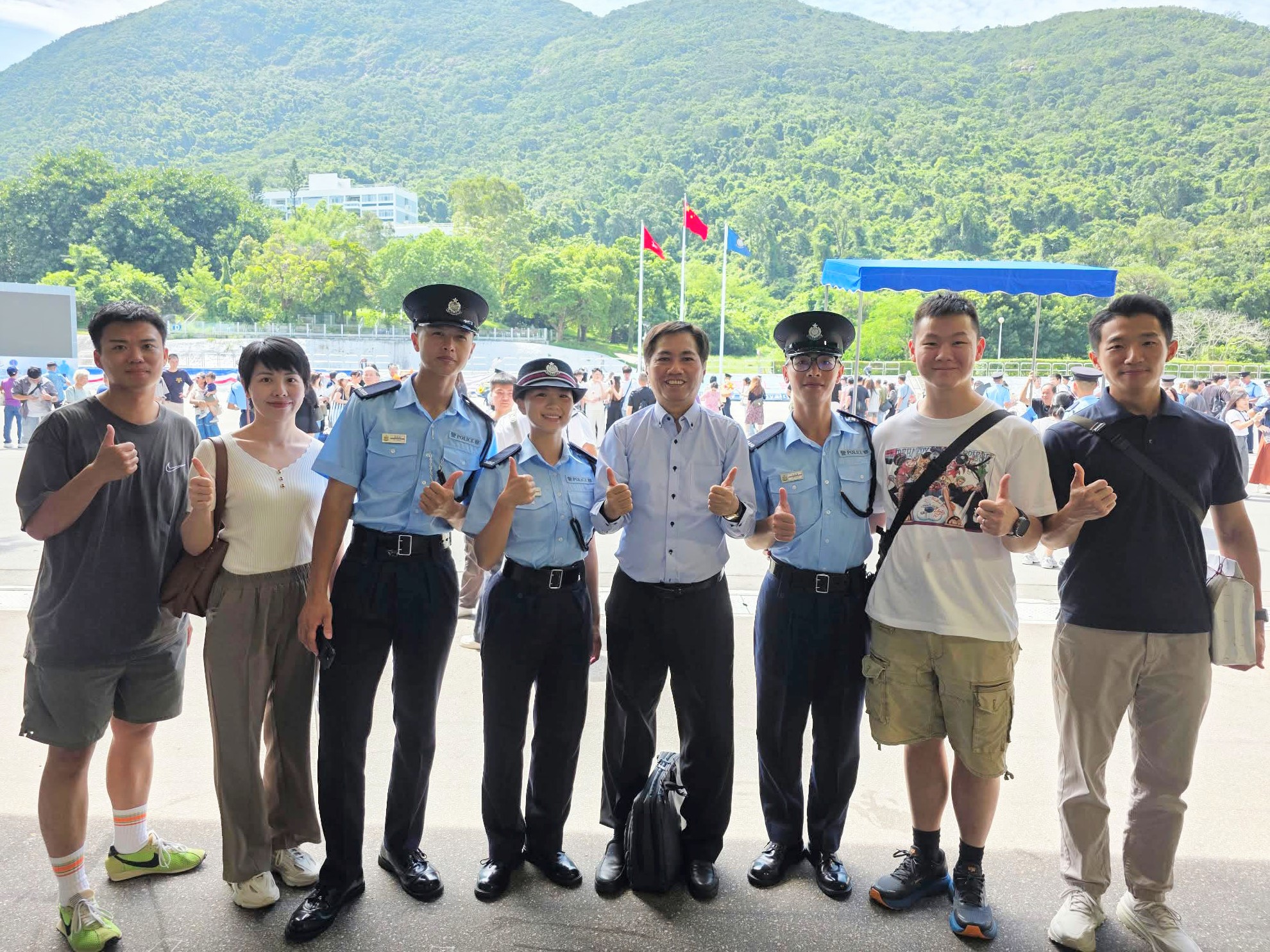 應用教育文憑 DAE - 警察學院結業會操 &bull; 港專畢業生獲頒「銀笛獎」