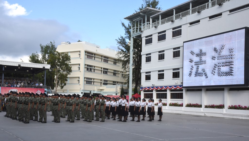 懲教結業會操｜以生命影響生命 懲教員學長回母校分享 啟發學弟立志投身