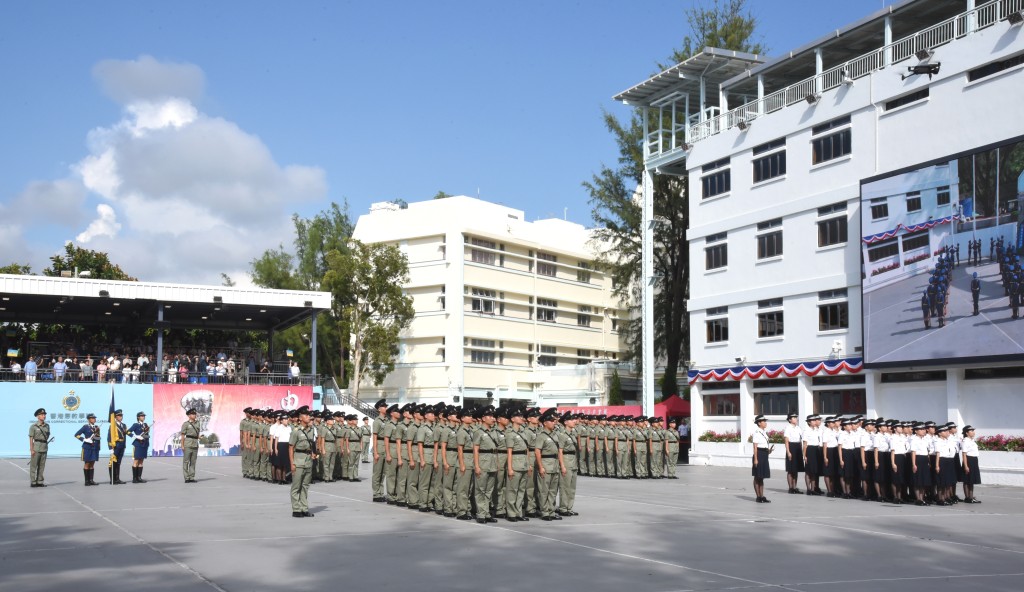 懲教結業會操｜以生命影響生命 懲教員學長回母校分享 啟發學弟立志投身