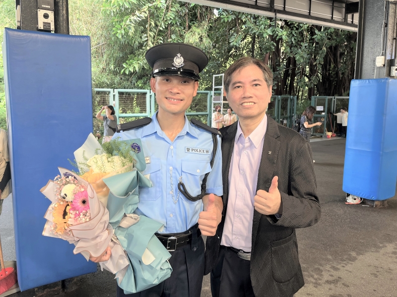 港專DAE紀律部隊課程畢業生獲警察學院「銀笛獎」