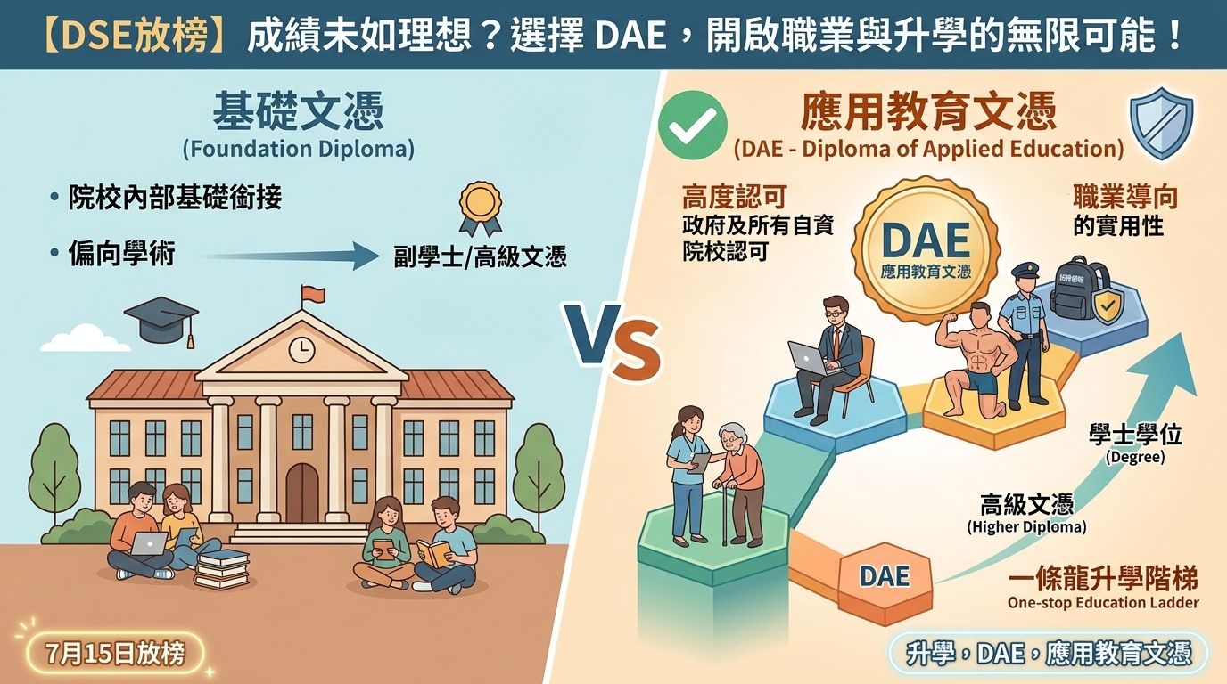 港專DAE應用教育文憑 助新來港人士取得認可資歷 港專DAE應用教育文憑 開啟職業與升學的無限可能