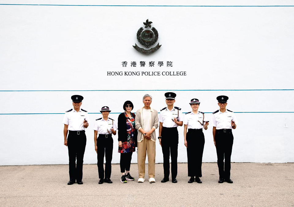警務處第2屆學警預備課程結業 學員分享心路歷程 藝人林嘉華勉勵學弟 警務處第2屆學警預備課程結業 學員分享心路歷程 藝人林嘉華勉勵學弟