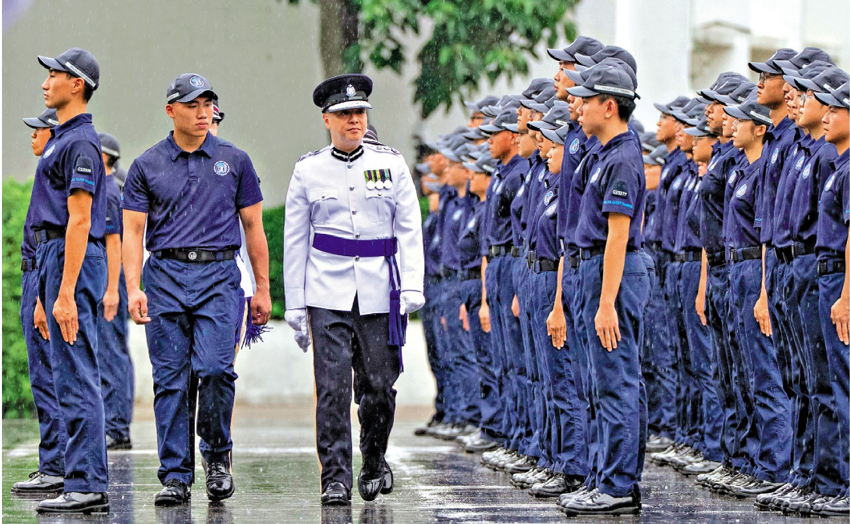 學警預備訓練結業 首屆學員已調派前線 學警預備訓練結業 首屆學員已調派前線