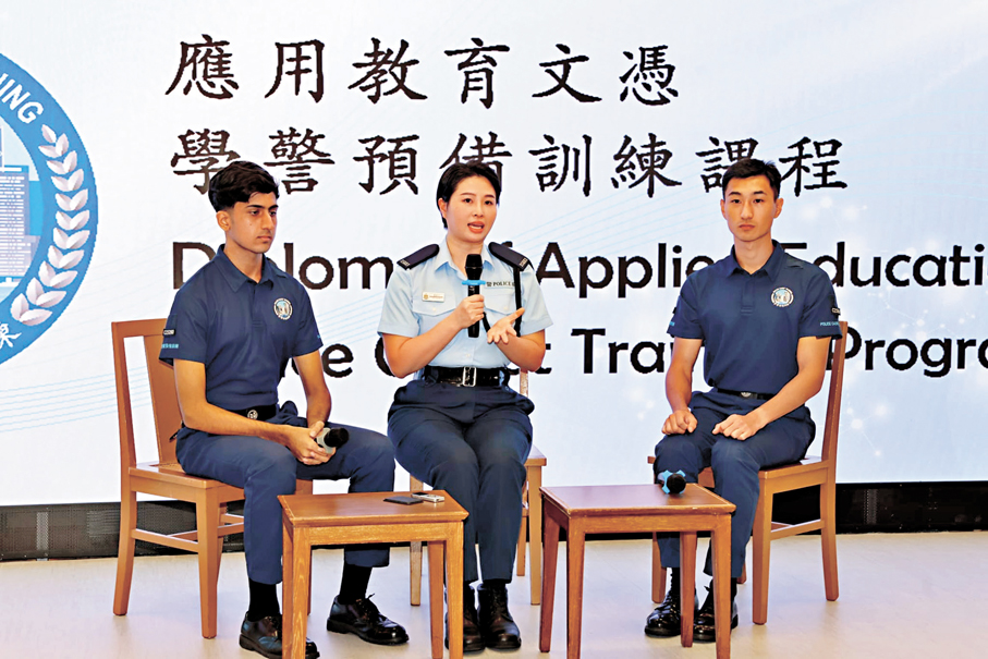 	曾獲警員暖心安慰 聲樂導師轉行從警	